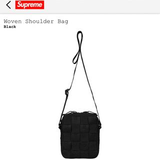 シュプリーム(Supreme)の【新品未開封】supreme woven shoulder bag black(ショルダーバッグ)