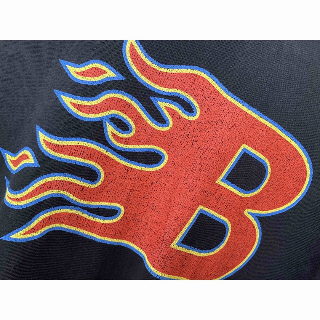 ジャスティン着 バレンシアガ BALENCIAGA ファイアーTシャツ xsxl