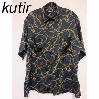 kutir  総柄シャツ　フリーサイズ　クティール(シャツ)