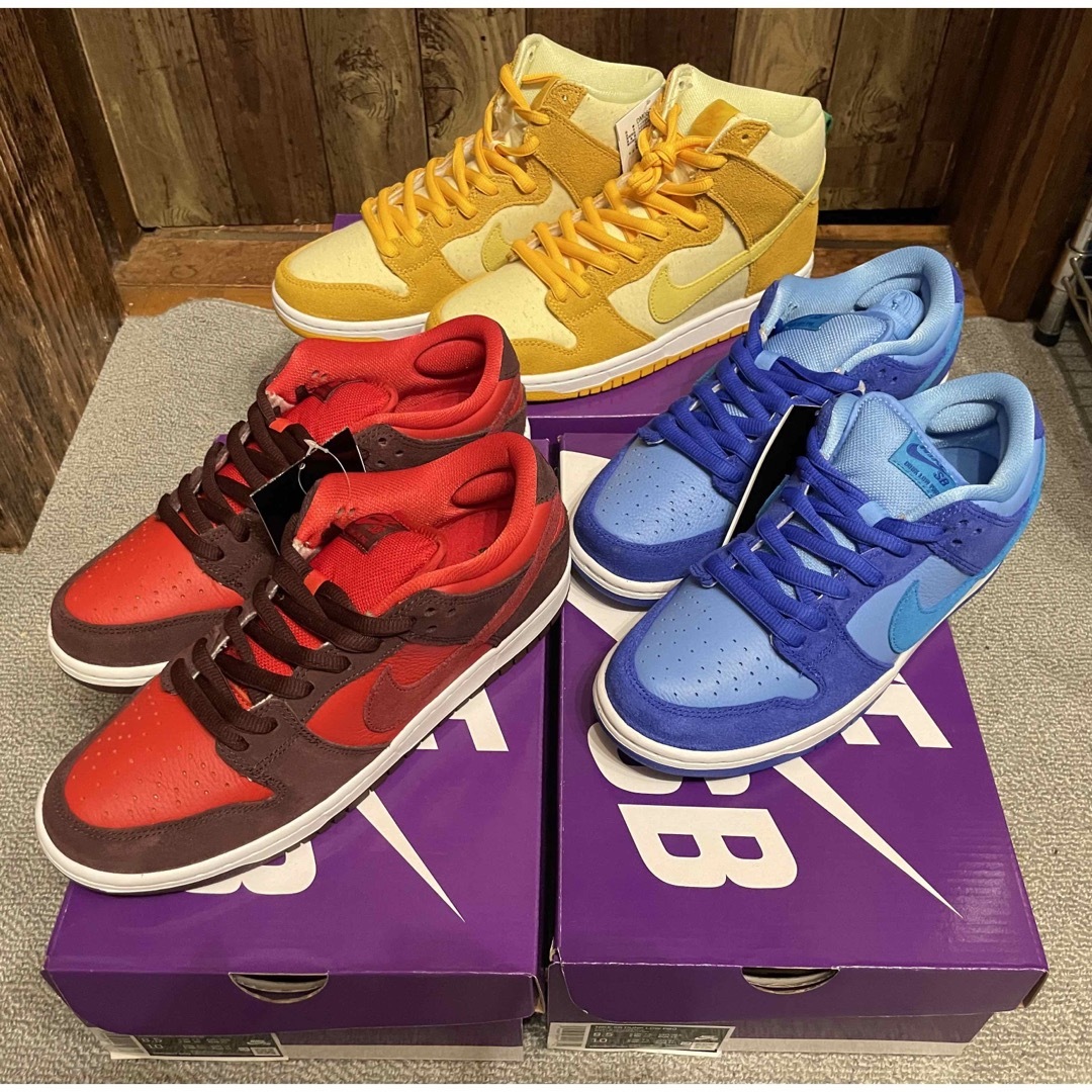 SB Dunk Pineapple Blue Raspberry Cherry