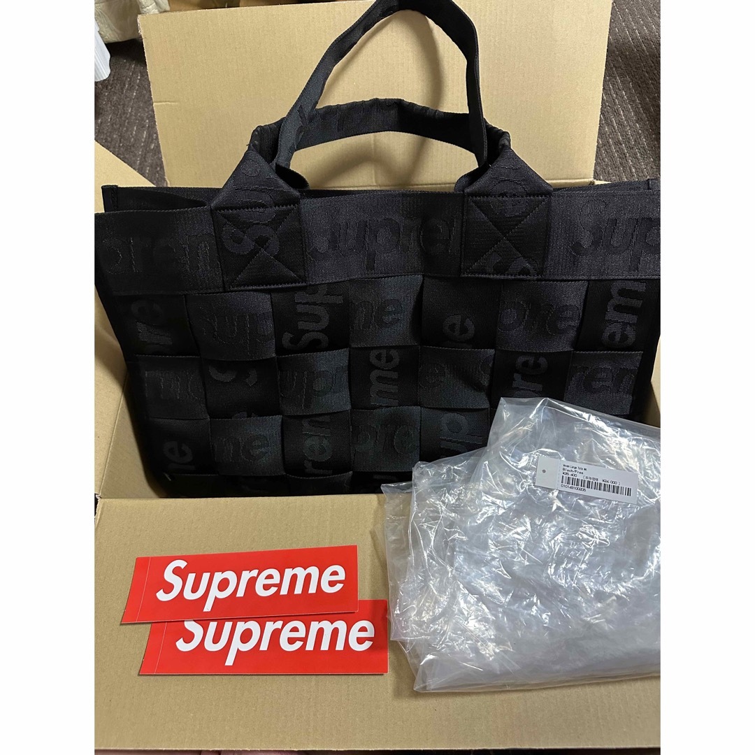 Supreme(シュプリーム)のSupreme Woven Large Tote シュプリーム ウーブン トート メンズのバッグ(トートバッグ)の商品写真