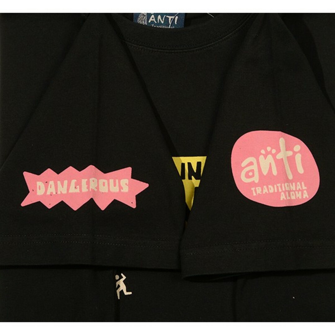 TEDMAN(テッドマン)のanti/ココナッツ/Tシャツ/ブラック/ATT-164/エフ商会 メンズのトップス(Tシャツ/カットソー(半袖/袖なし))の商品写真