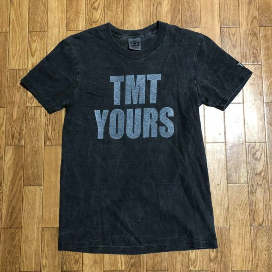 TMT Tシャツ 後染め TMT YOURS 黒 Sサイズ シングルステッチ