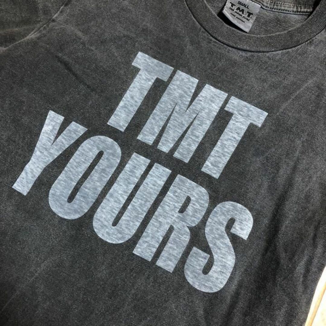 TMT Tシャツ 後染め TMT YOURS 黒 Sサイズ シングルステッチ 4