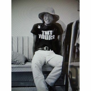 TMT Tシャツ 後染め TMT YOURS 黒 Sサイズ シングルステッチ