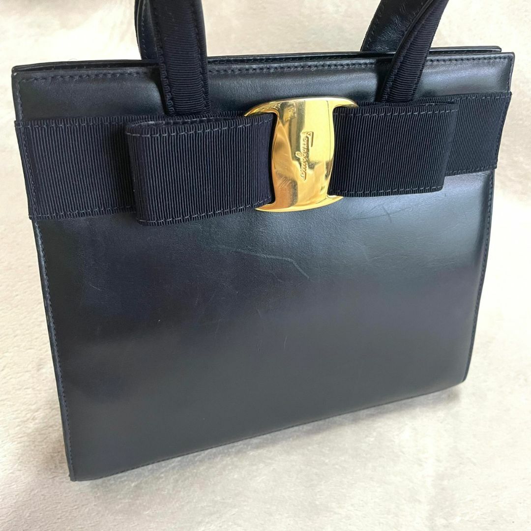 Salvatore Ferragamo - 美品 フェラガモ 2way ハンドバッグ ヴァラ