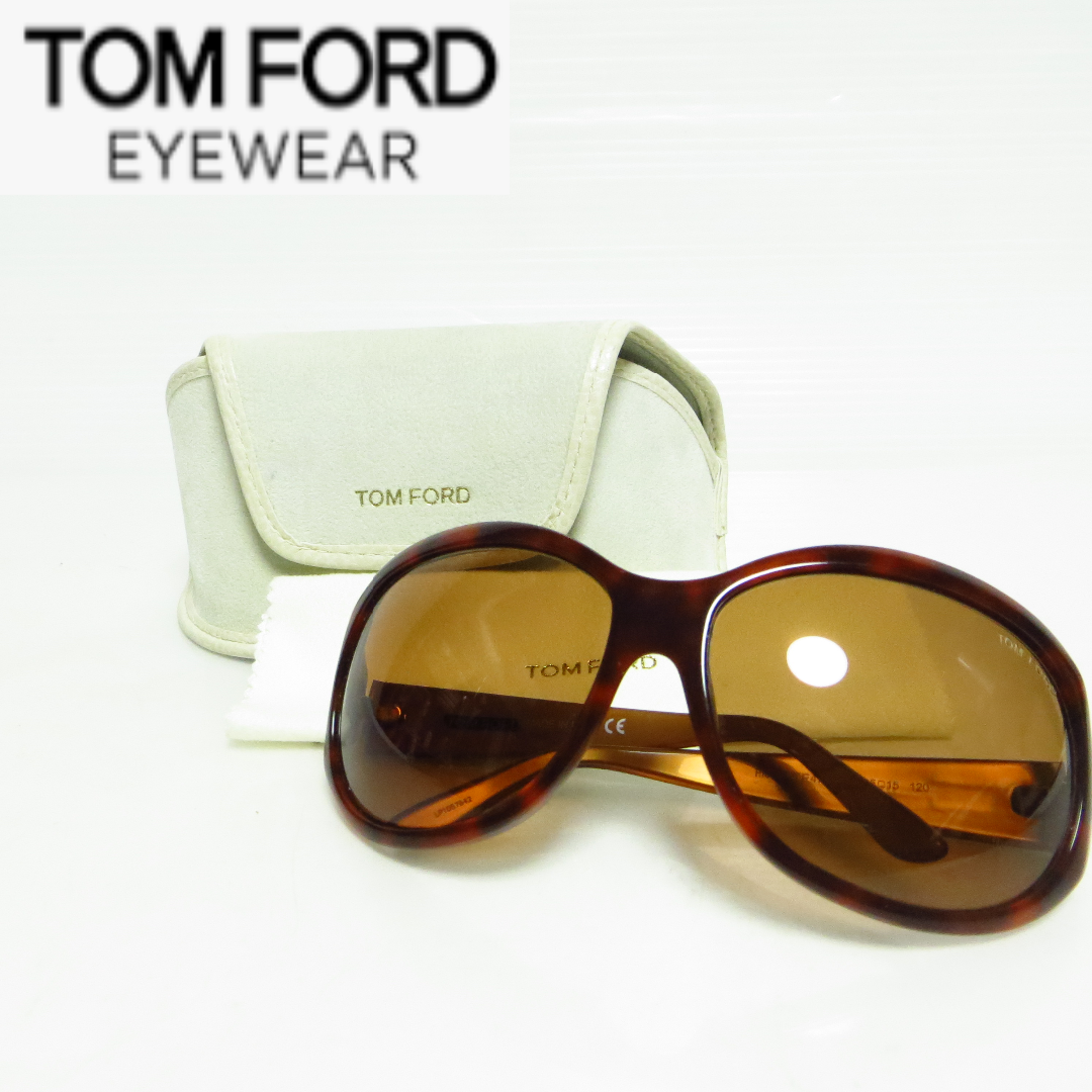 TOM FORD(トムフォード)の美品 TOM FORD トムフォード サングラス TF 47 T38 レディース レディースのファッション小物(サングラス/メガネ)の商品写真