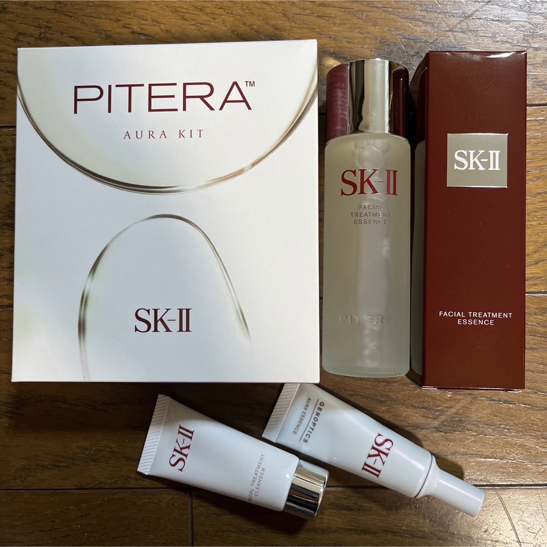 国内正規品 p☆未使用☆ SK-II ピテラ オーラキット 化粧水 洗顔料