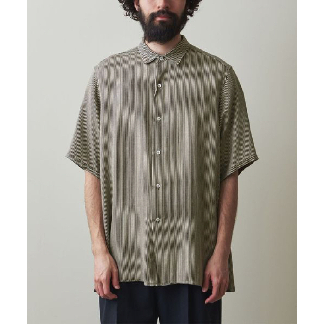maatee&sons Steven Alan 別注 ヒッコリー半袖シャツ | www.gamescaxas.com