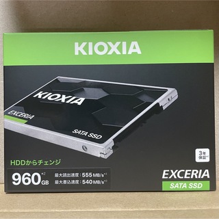 新品未開封 KIOXIA 内蔵型SSD 960GB SSD-CK960S/J(PCパーツ)