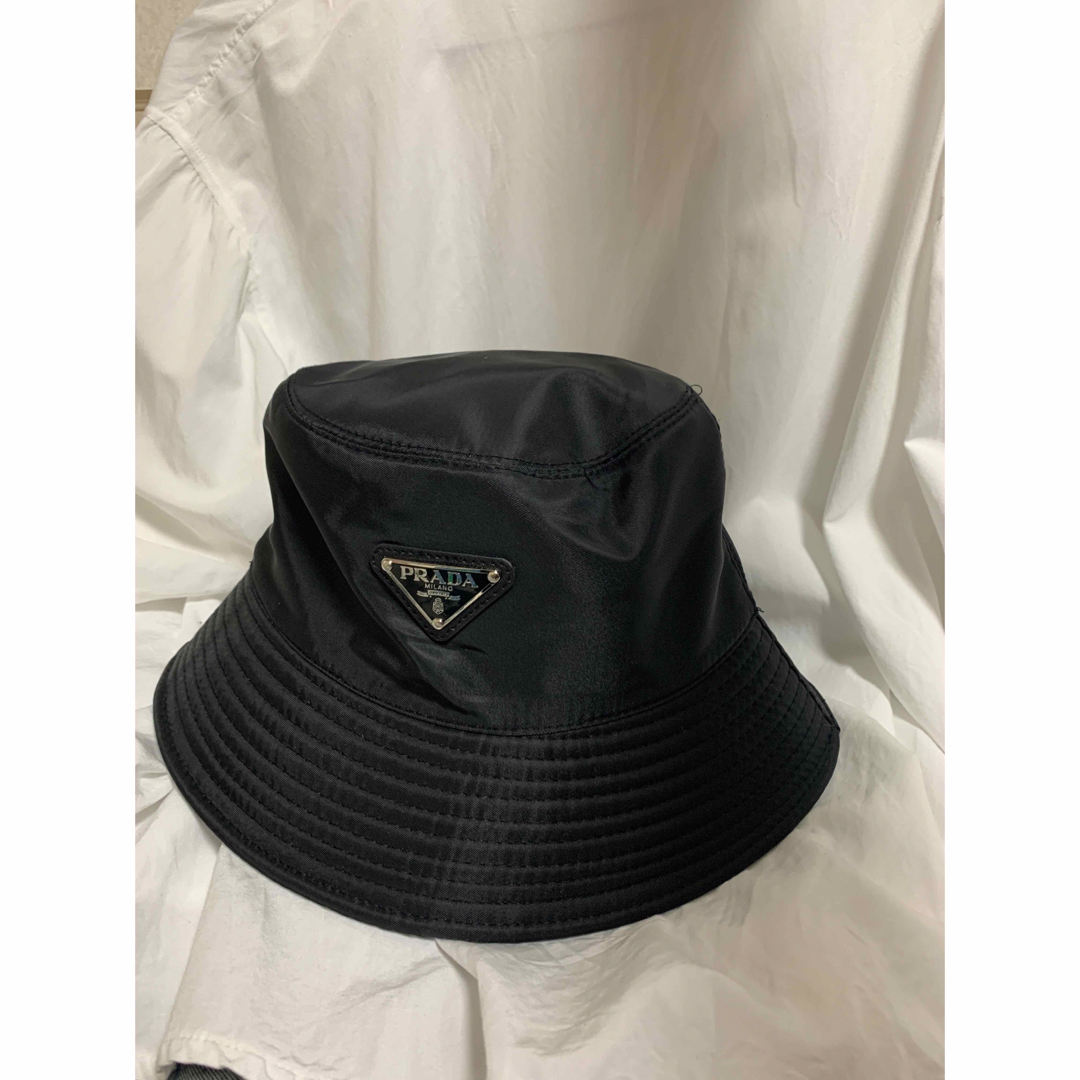 新入荷 流行 新品未使用品 タグ付き PRADA プラダ バケットハット 帽子