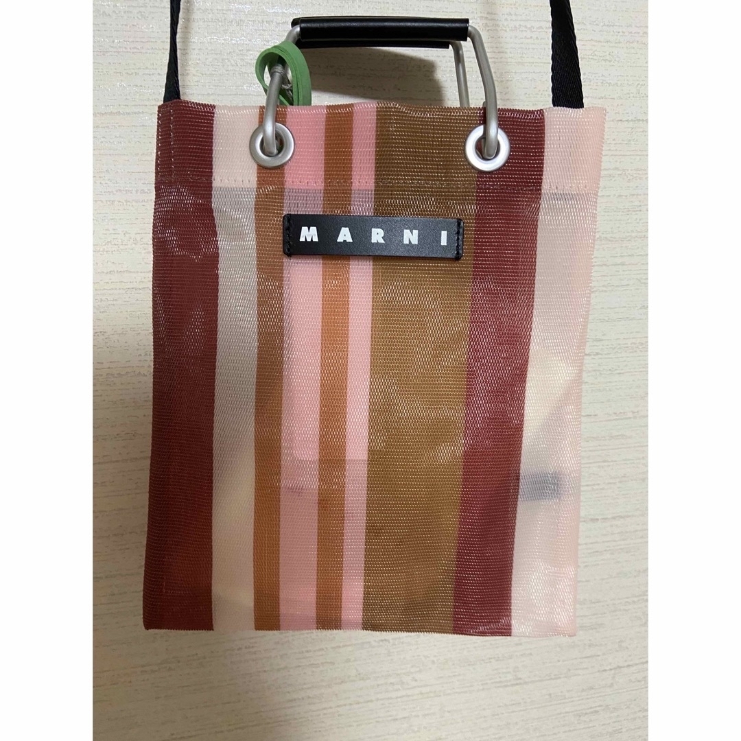 OUTLET 包装 即日発送 代引無料 Marni Market ストライプショルダー