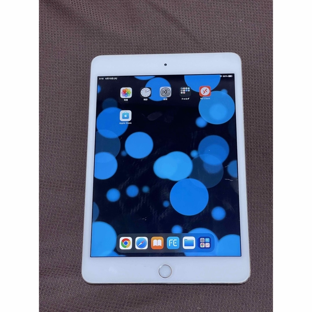 iPad(アイパッド)のiPad mini 4 Wi-Fi 128GB シルバー スマホ/家電/カメラのPC/タブレット(タブレット)の商品写真