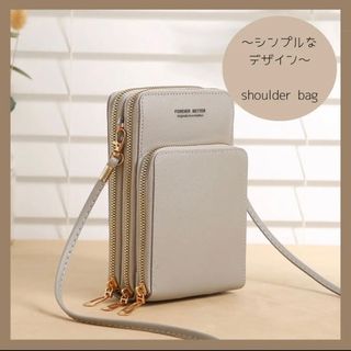 ショルダーバッグ   スマホポーチ  財布  スマホショルダー  ポシェット  (iPhoneケース)