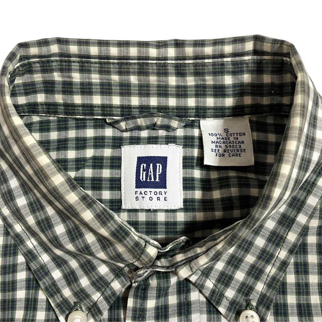 GAP(ギャップ)の"GAP" 00's〜 半袖シャツ チェック メンズのトップス(シャツ)の商品写真