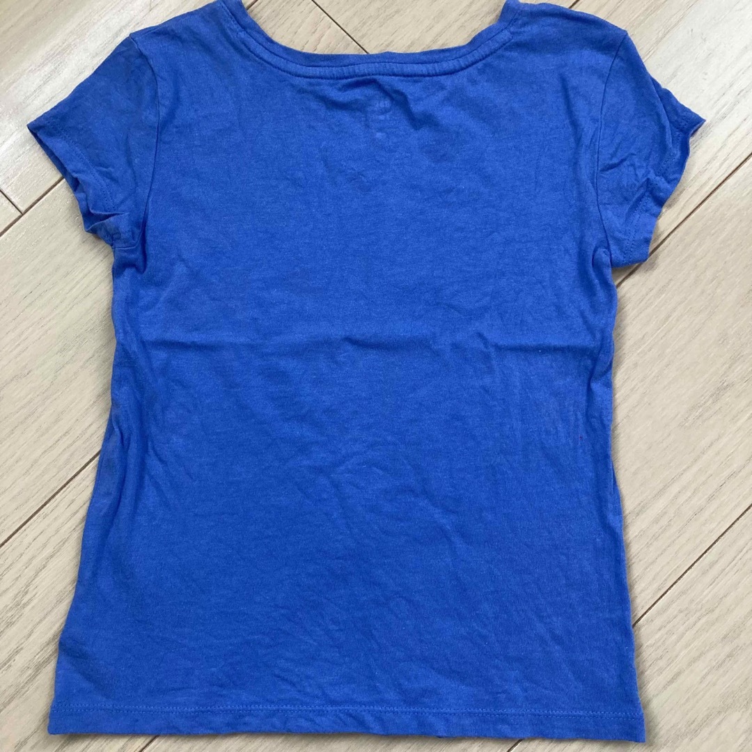 gap kids★ケーキプリントTシャツ ブルー 6−7y　S キッズ/ベビー/マタニティのキッズ服女の子用(90cm~)(Tシャツ/カットソー)の商品写真