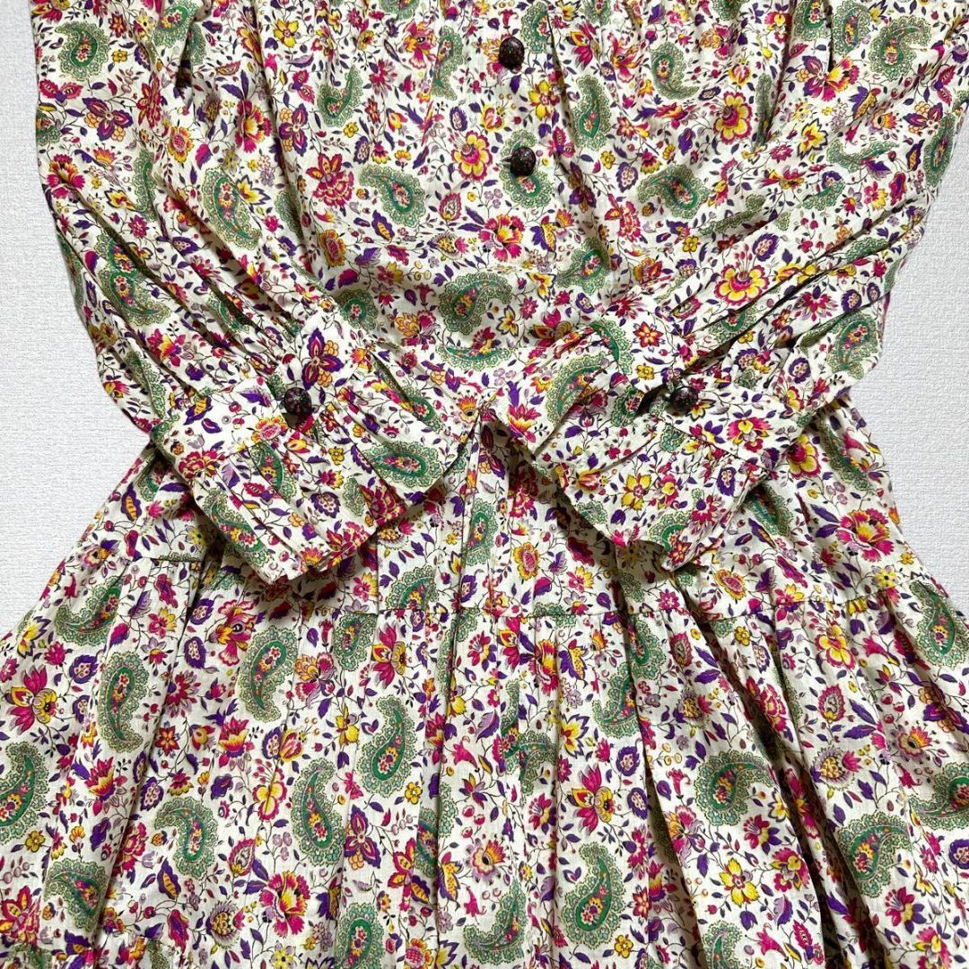 未使用タグ付き】エトロ ペイズリー フラワー 花柄 シャツ 未使用タグ付き】エトロ ペイズリー フラワー 花柄 シャツ