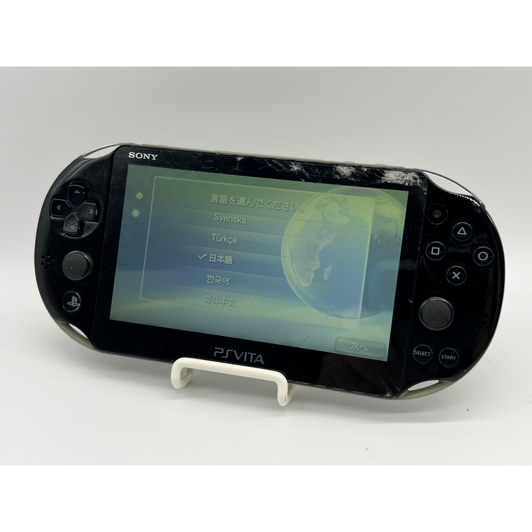 PlayStation Vita - 【動作品】PS Vita PCH-2000 カーキ ブラック 本体