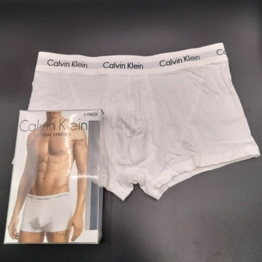 Calvin Klein(カルバンクライン)  ローライズボクサー 白1枚 M