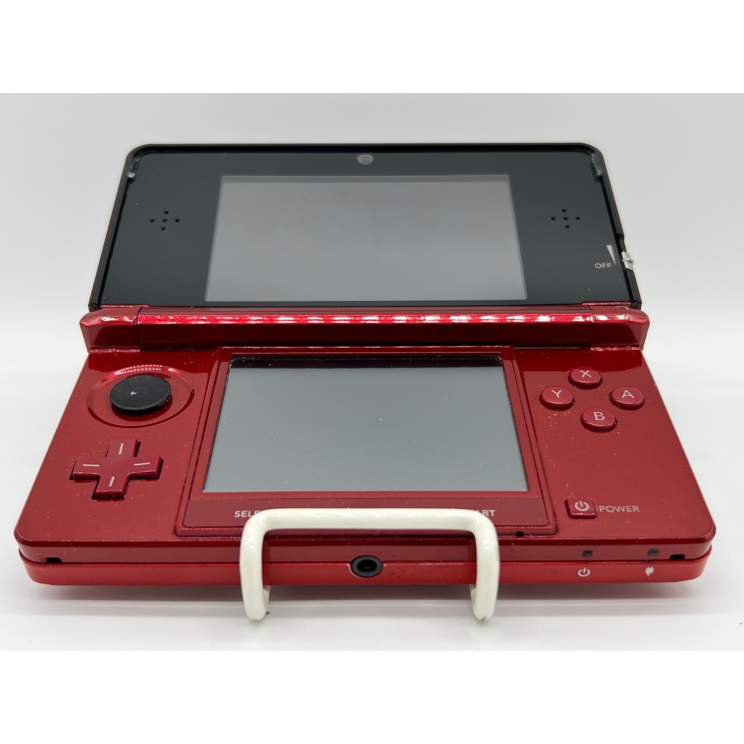 ニンテンドー3DS - 【動作品】ニンテンドー3DS フレアレッド 本体 ...