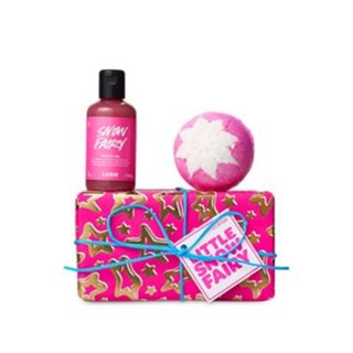 ラッシュ(LUSH)のLUSH 2022年期間限定バスボム　リトル スノーフェアリー(入浴剤/バスソルト)