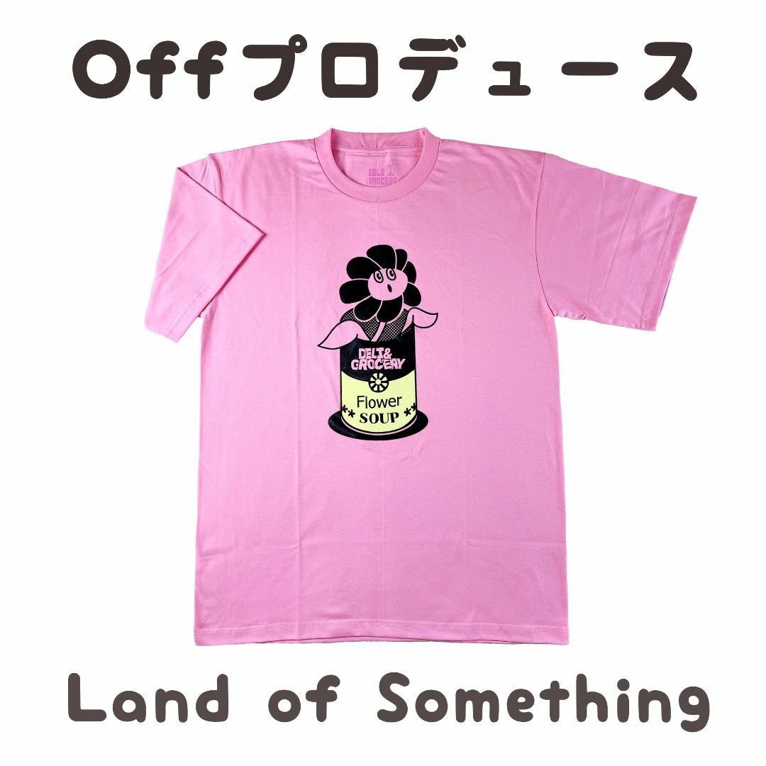 【新品未使用】Land of Something Tシャツ・ピンク（F）☆Off