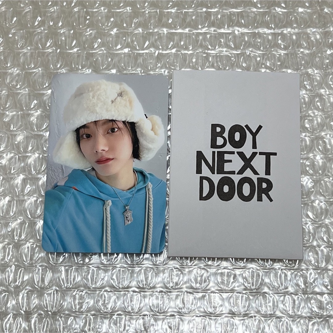 BOYNEXTDOOR ボイネク ボネクド ソンホ why サノク トレカ