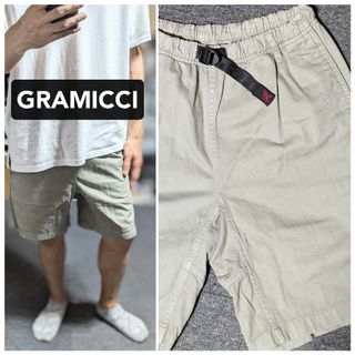 グラミチ(GRAMICCI)のGRAMICCIハーフパンツショートパンツメンズグリーン系(ショートパンツ)