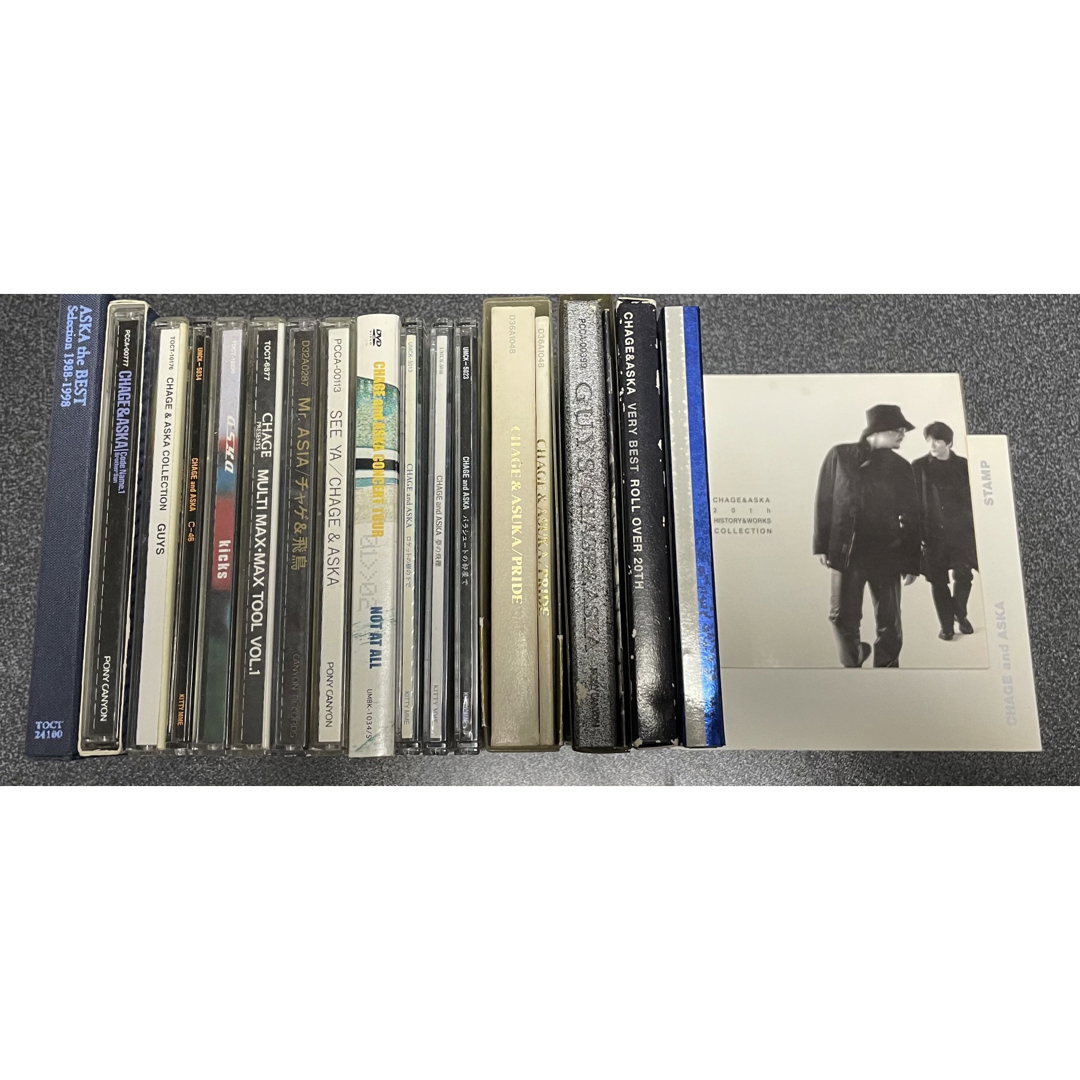 PONY(ポニー)のCHAGE&ASKA CD DVDセット エンタメ/ホビーのCD(ポップス/ロック(邦楽))の商品写真