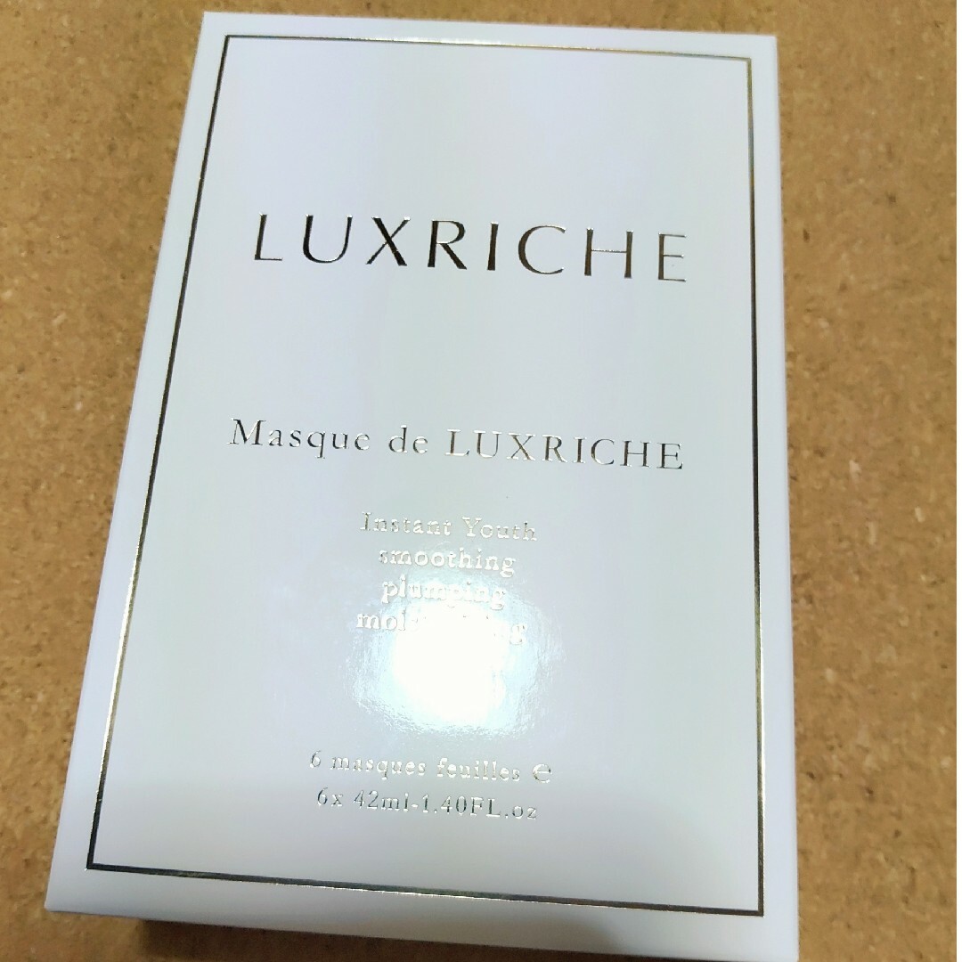 Luxriche マスク ド ラクリシェ  1箱(6枚) コスメ/美容のスキンケア/基礎化粧品(パック/フェイスマスク)の商品写真