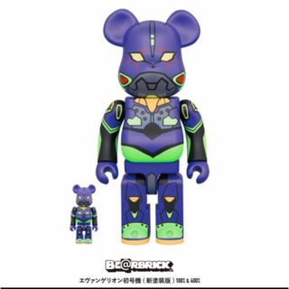 BE@RBRICK エヴァンゲリオン 初号機(新塗装版) 100％ & 400％(その他)