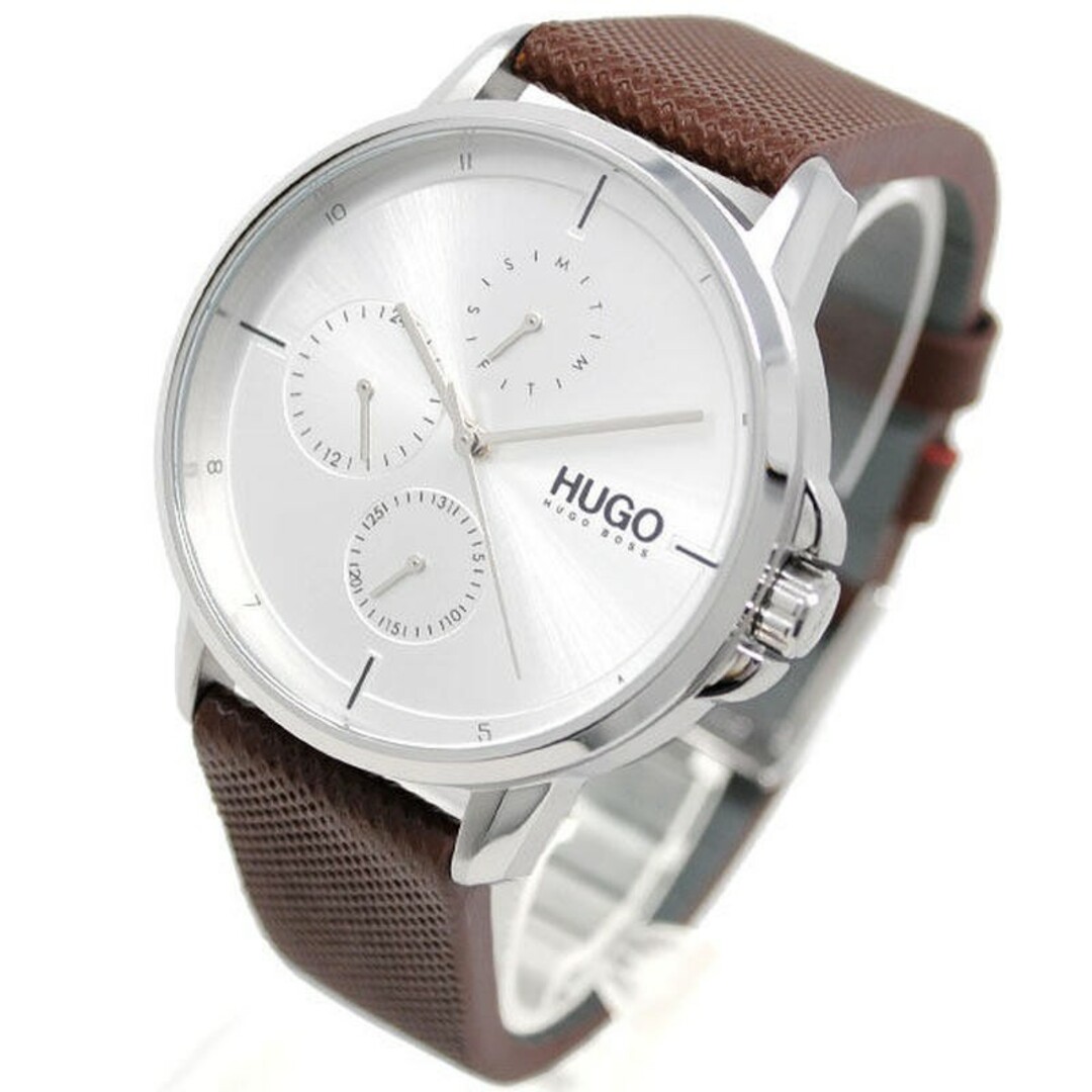 ヒューゴボス 1530023 FOCUS レザー 腕時計 メンズ
