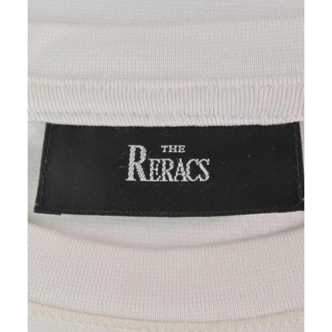 THE RERACS - THE RERACS ザリラクス Tシャツ・カットソー F 白 【古着