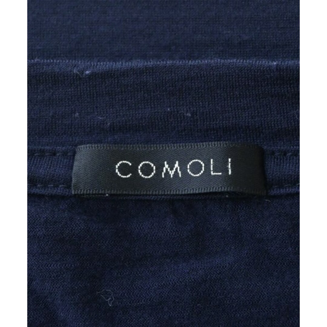 COMOLI(コモリ)のCOMOLI コモリ ニット・セーター 3(L位) 紺 【古着】【中古】 メンズのトップス(ニット/セーター)の商品写真