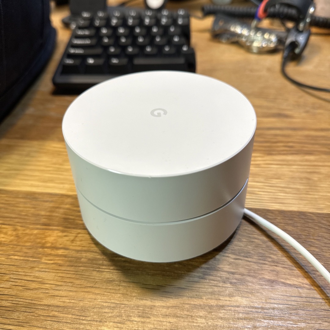 Google(グーグル)のGoogle Wi-Fi ルーター　２台セット スマホ/家電/カメラのPC/タブレット(PC周辺機器)の商品写真