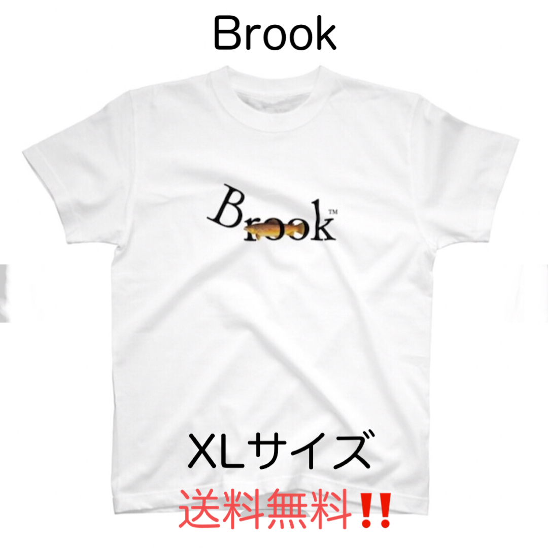 brook】Fish&Logo S/S Tee-