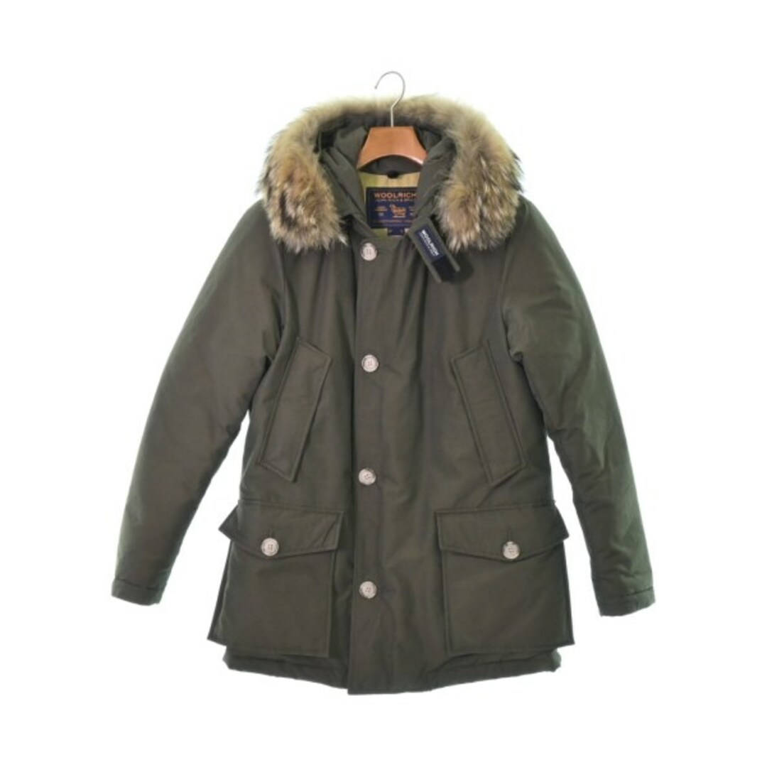 WOOLRICH ウールリッチ ダウンジャケット/ダウンベスト S カーキ