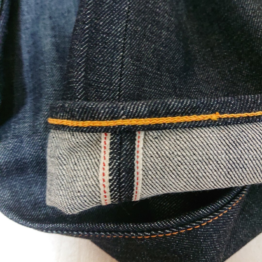 未使用☆EVISU 2000 NO.2 リジット 赤耳 W33 日本製 エヴィス