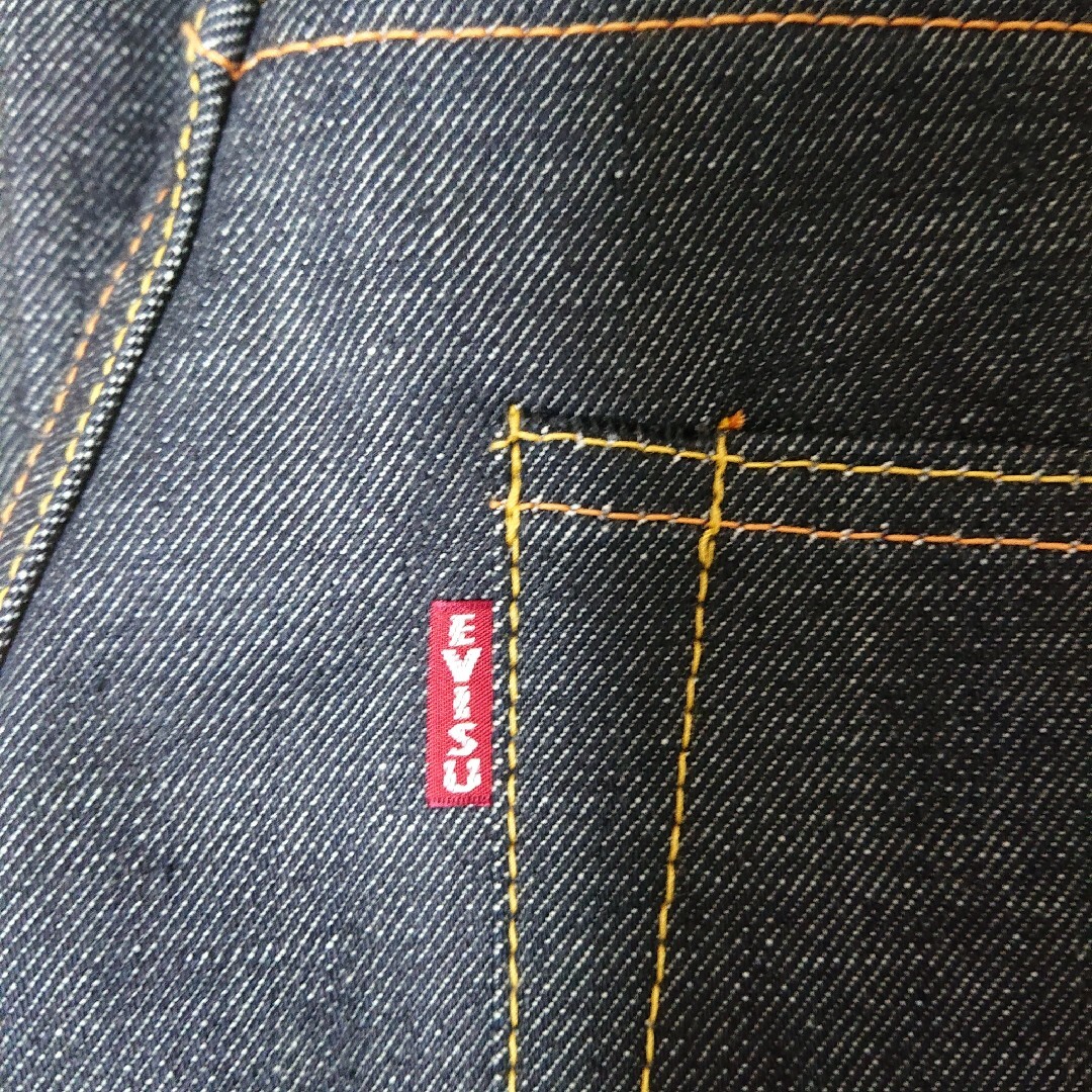 未使用☆EVISU 2000 NO.2 リジット 赤耳 W33 日本製 エヴィス