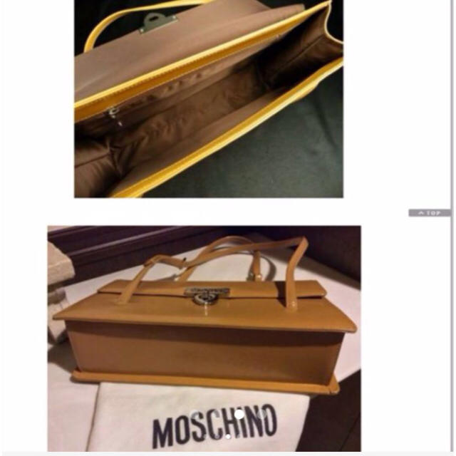 MOSCHINO(モスキーノ)の未使用品 ☆ MOSCHINO ☆ ロゴハート  2way バッグ ☆定価8万 レディースのバッグ(ショルダーバッグ)の商品写真