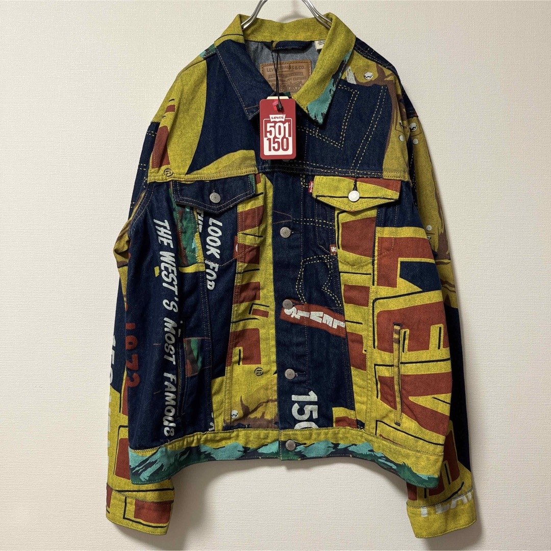 Levi's - 【新品】Levi's リーバイス 150周年 バナープリント デニム