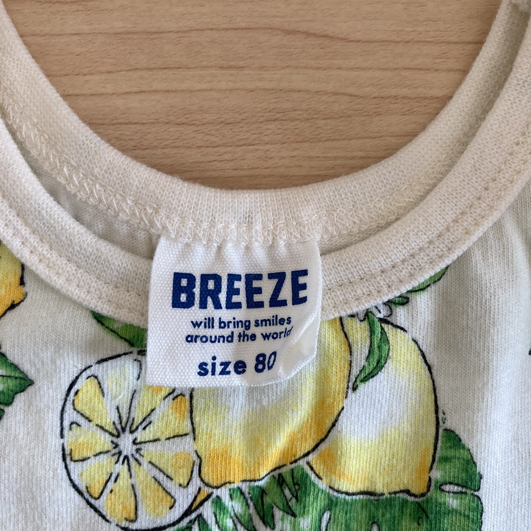 BREEZE(ブリーズ)のBREEZE ワンピース チュニック キッズ/ベビー/マタニティのベビー服(~85cm)(ワンピース)の商品写真