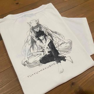 幽遊白書　蔵馬　Tシャツ Mサイズ　非売品　100% 本気バトル　グッズ　レア