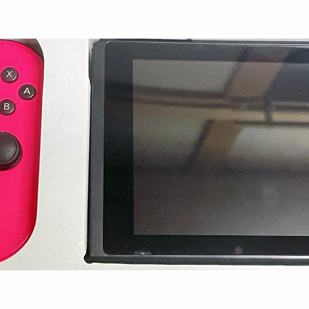 NINTENDO 任天堂 スイッチ Switch ネオングリーンピンク 動作〇