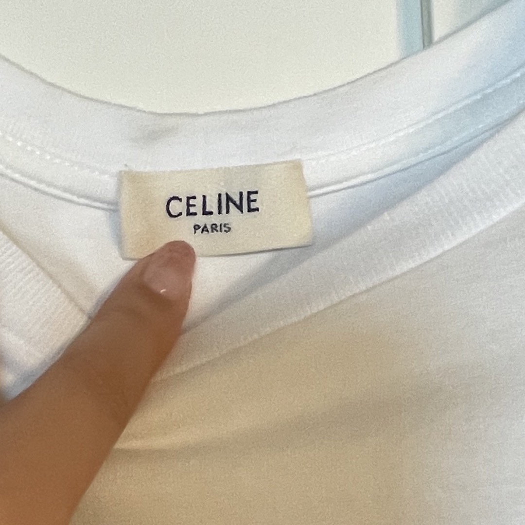 celine(セリーヌ)のceline tシャツ レディースのトップス(Tシャツ(半袖/袖なし))の商品写真