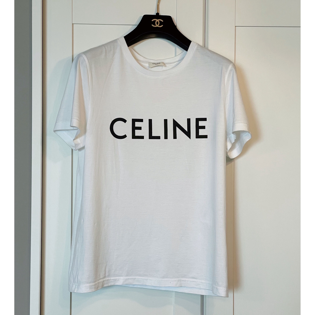 celine(セリーヌ)のceline tシャツ レディースのトップス(Tシャツ(半袖/袖なし))の商品写真