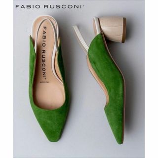 ファビオルスコーニ(FABIO RUSCONI)のFABIO RUSCONI クロコヒールサンダル MAISON SPECIAL(サンダル)