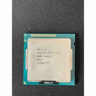 Intel Core i7 3770K リテールクーラー付きの通販 by ペロリンガー's ...