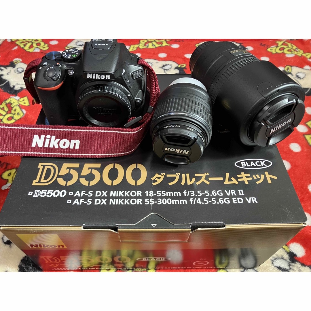 Nikon D5500 ダブルズームキット BLACK