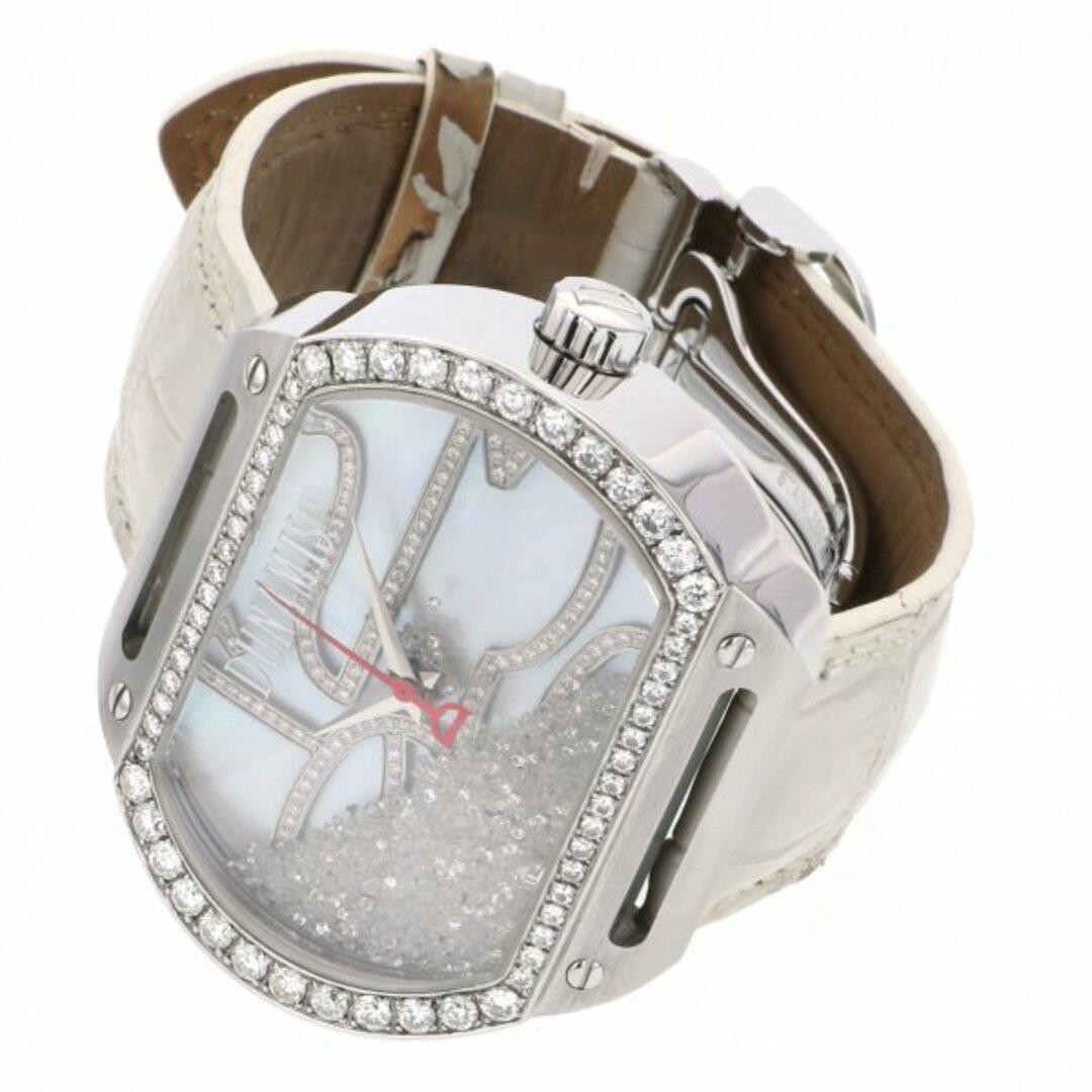 腕時計(アナログ) デュナミス DUNAMIS スパルタン SP-S7 ホワイト文字盤 中古 腕時計 メンズ 人気メーカー・ブランド 